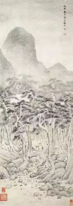 明代山水长卷图,明代山水100幅大饱眼福