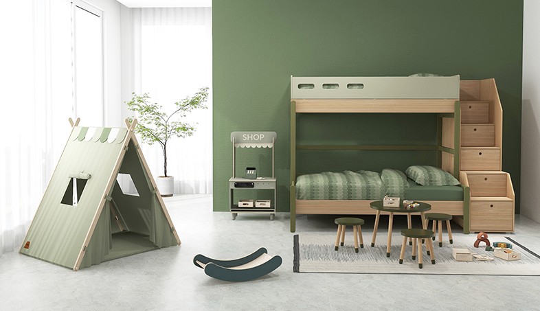 芙莱莎儿童衣柜,芙莱莎儿童床当沙发