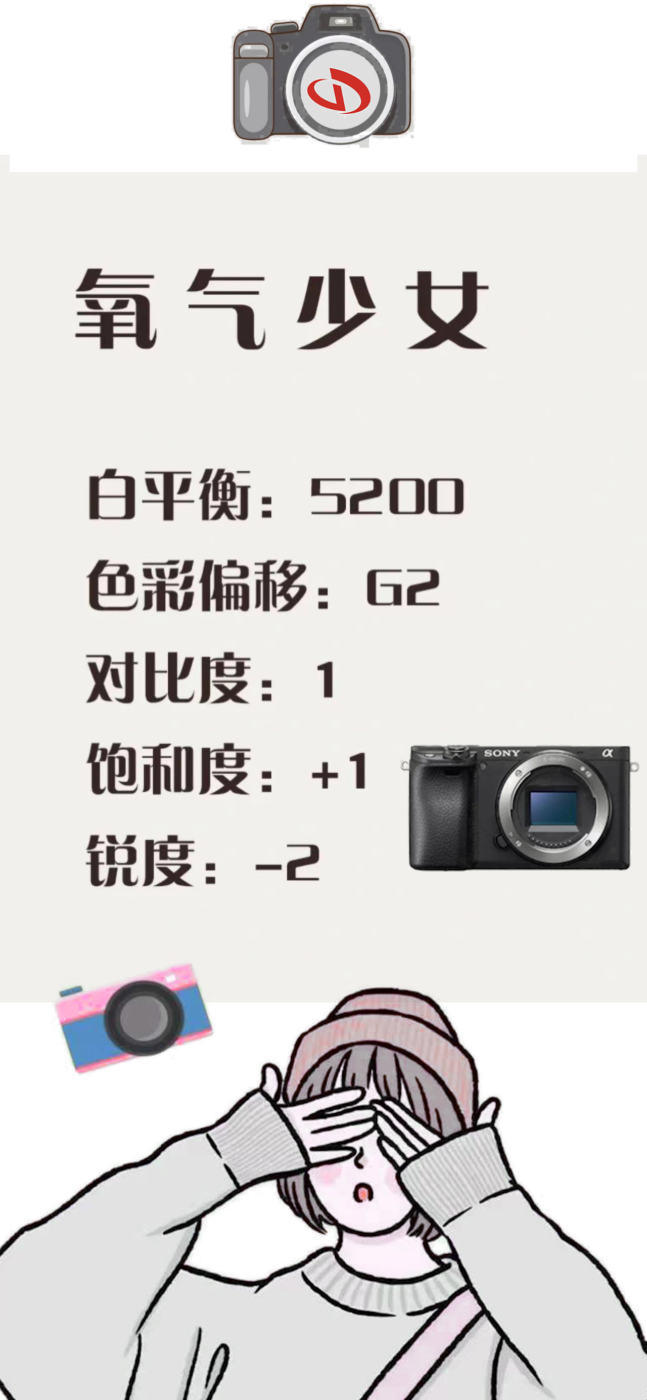 索尼相机参数设置,索尼相机参数设置教程
