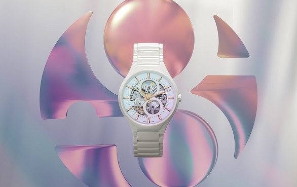 true真系列芯动白自动机械腕表,truesquare真我系列开芯机械腕表