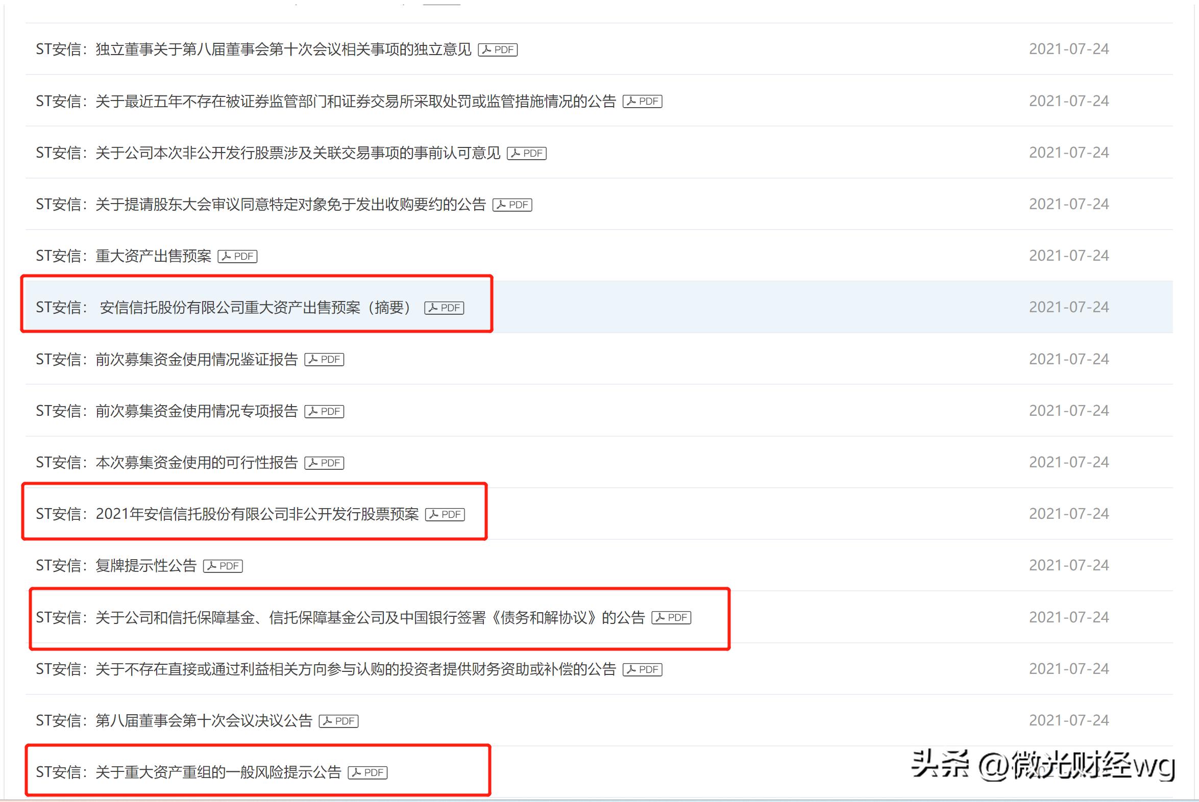 st安信信托最新传闻,st安信信托重组最新消息