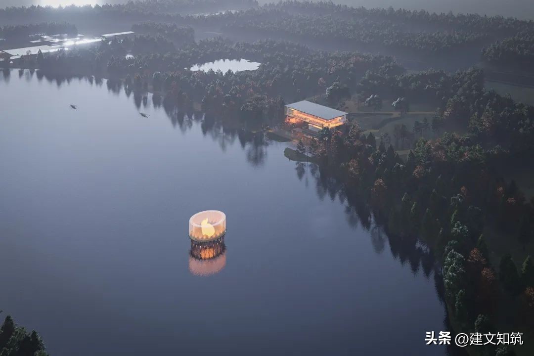 【荐筑】竞赛三等奖丨扬州小调：扬州三湾公园建筑设计/立木设计