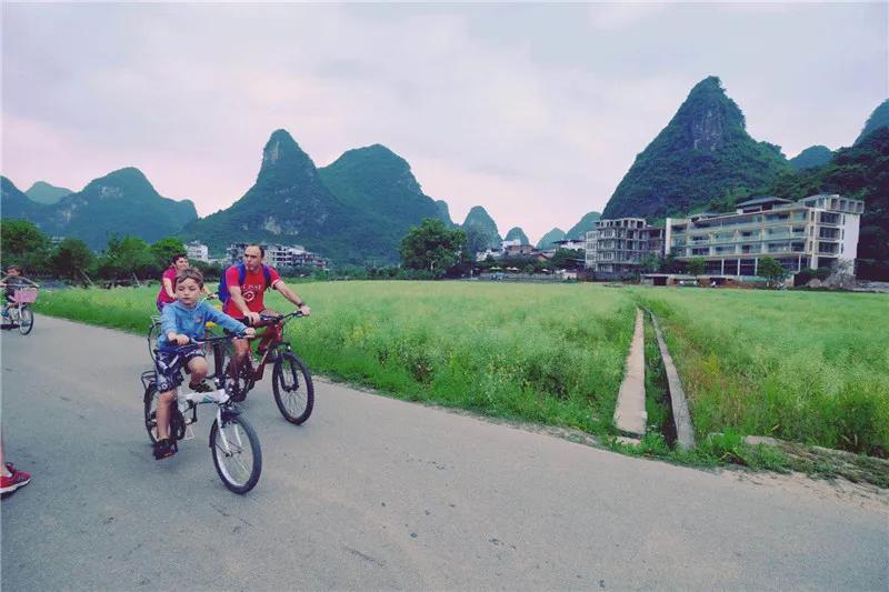 阳朔相公山玩完再去遇龙河一日游,相公山到遇龙河景区坐船怎么走的