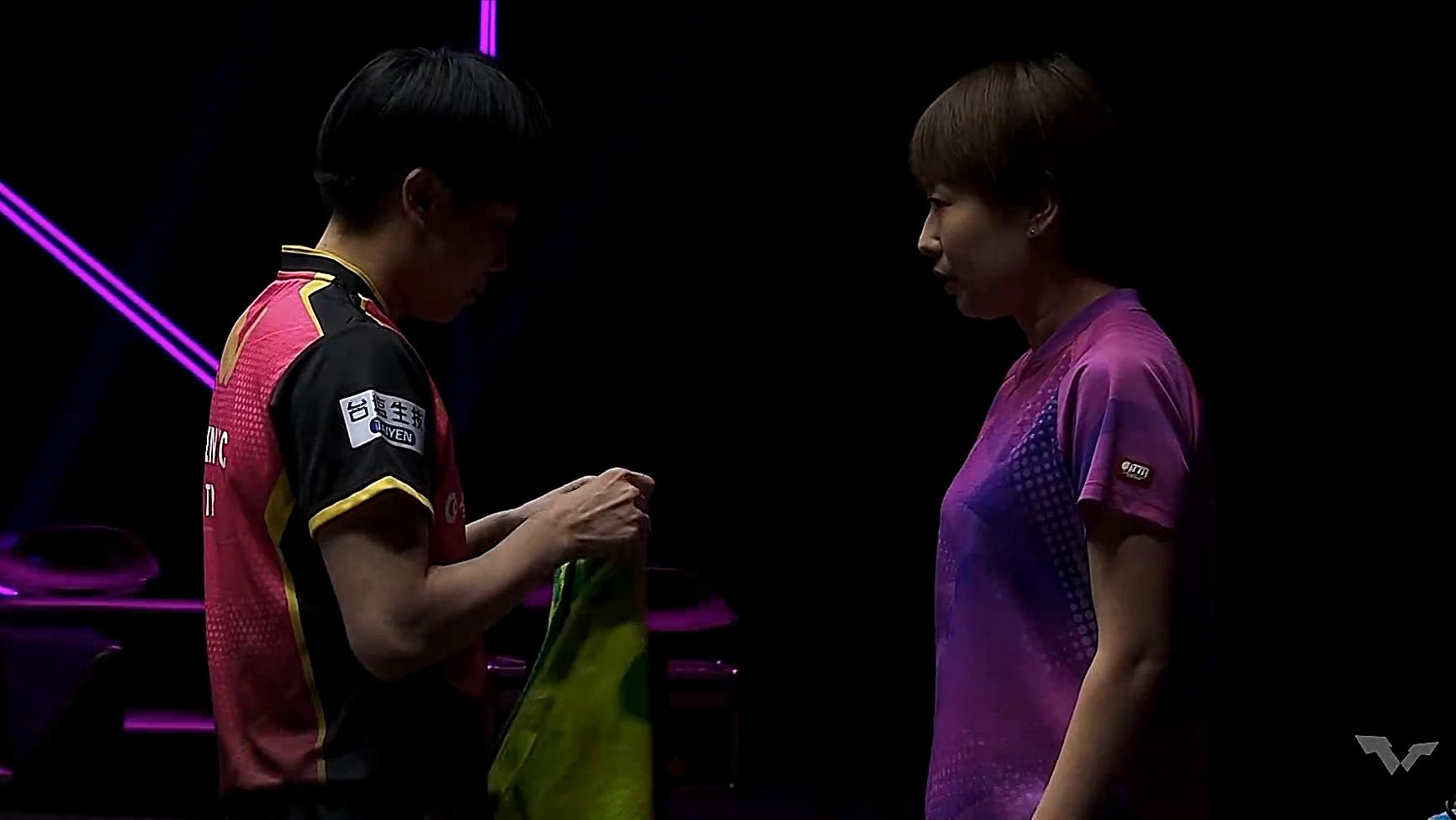 伊藤美诚张本智和半决赛视频,张本智和伊藤美诚年终总决赛