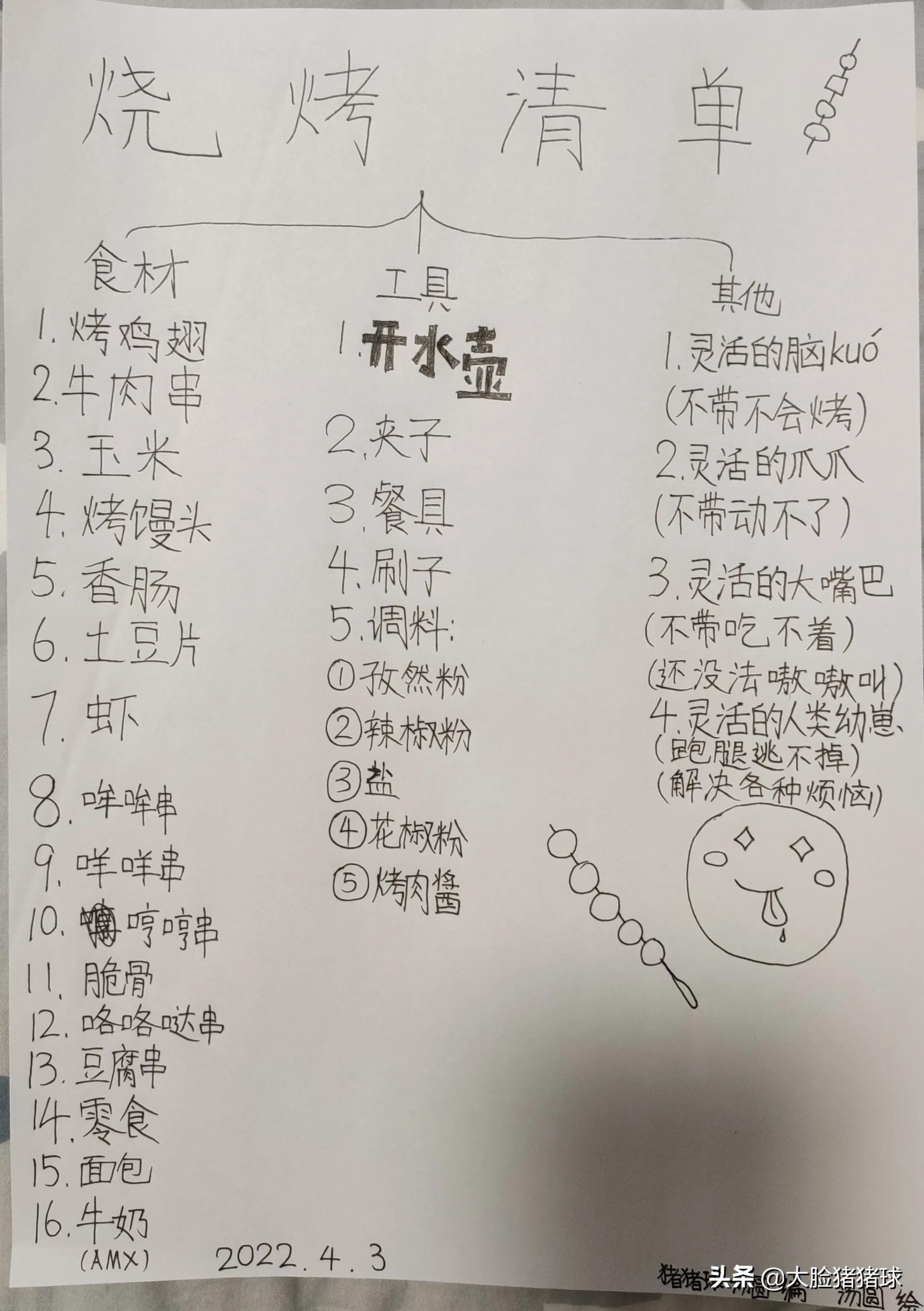 带小朋友户外烧烤，新手入门看这篇就够了（我的第一次烧烤之旅）