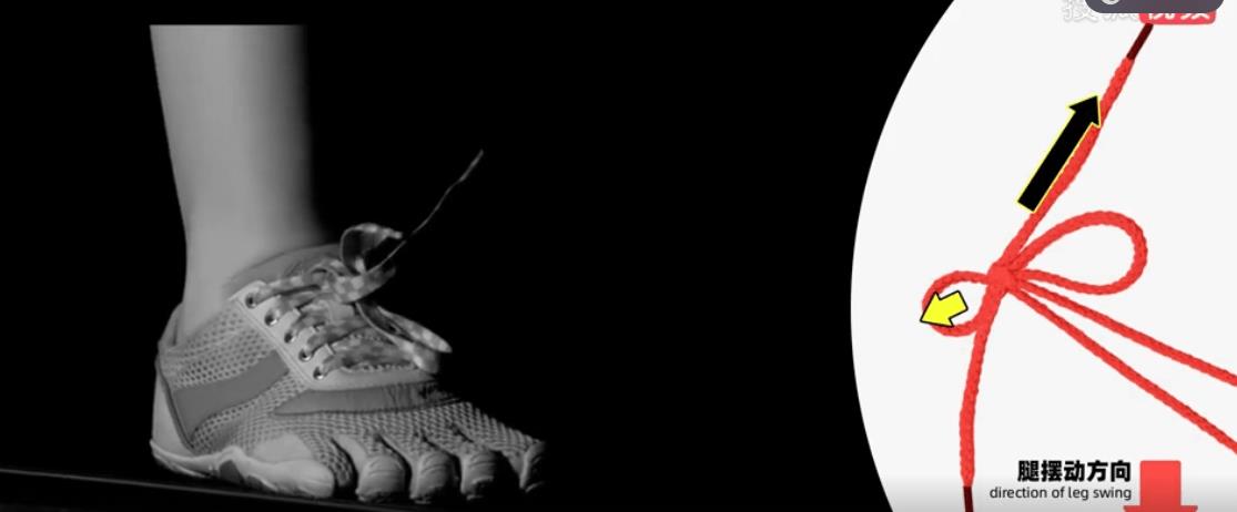 两个颜色不同的鞋带怎么打结起来,airforce鞋带怎么打结