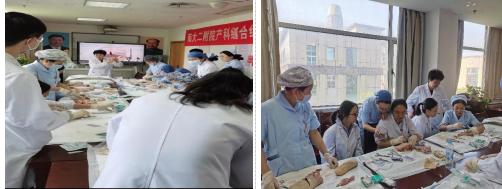 攻坚克难教学相长——南昌大学二附院妇产科开展模拟复杂性会阴裂伤缝合演练