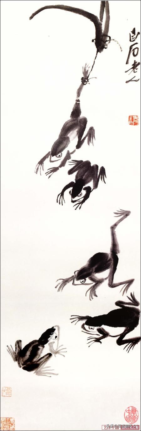 齐白石二流大师,对话大师齐白石