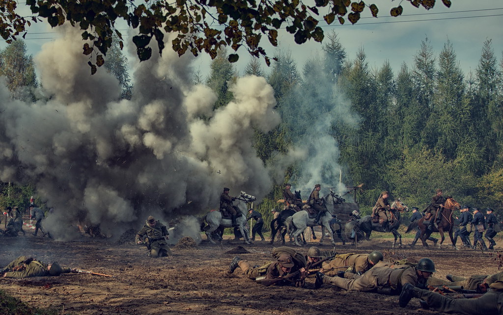 德国闪击战波兰二战导火索,波兰战役德军视频