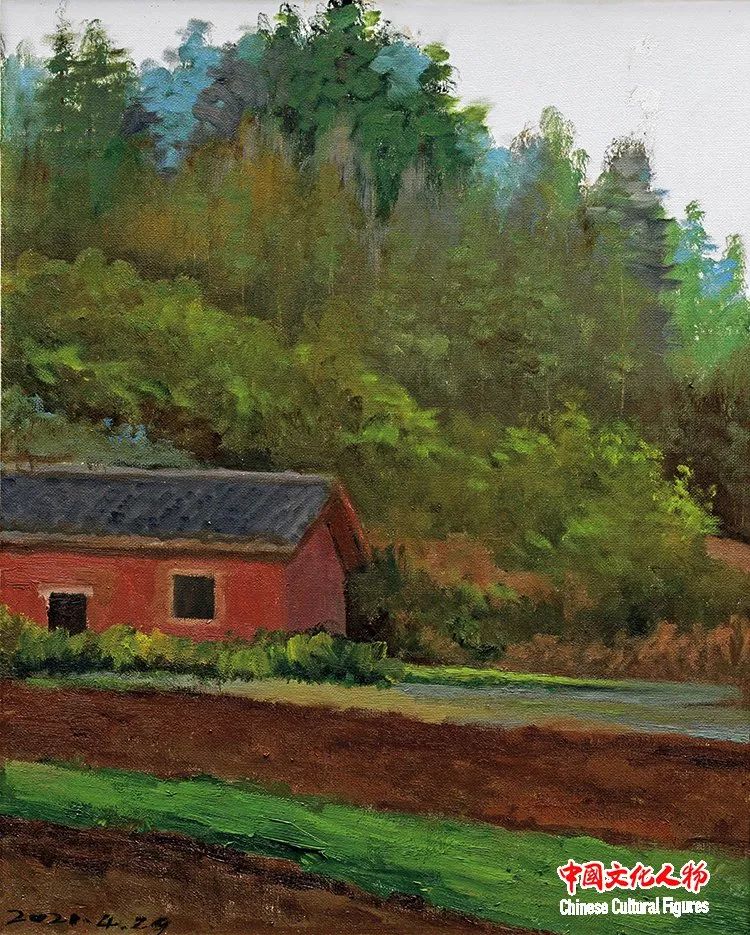 韩玉臣太行山写生油画水平,韩玉臣美术展