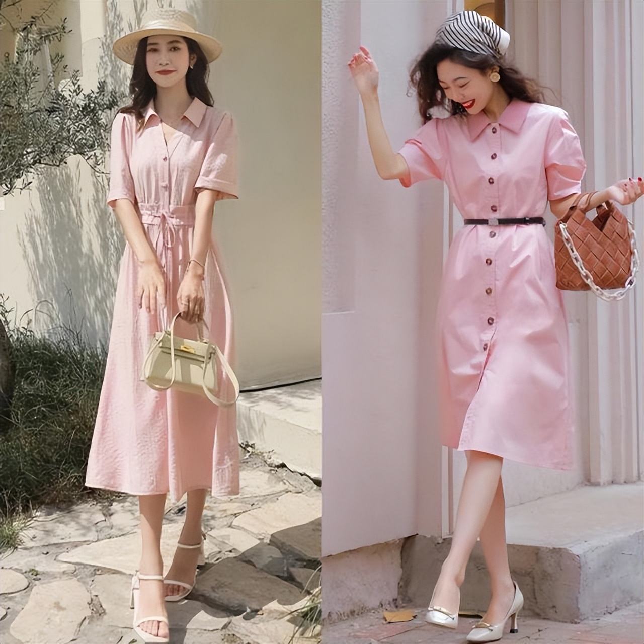 衬衫式连衣裙秋冬款怎么穿,衬衣裙连衣裙高级感小众