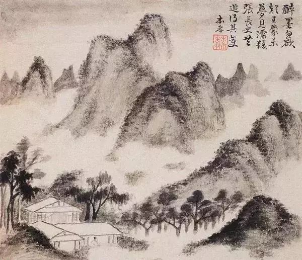 枯笔之境,枯笔之境的书法作品