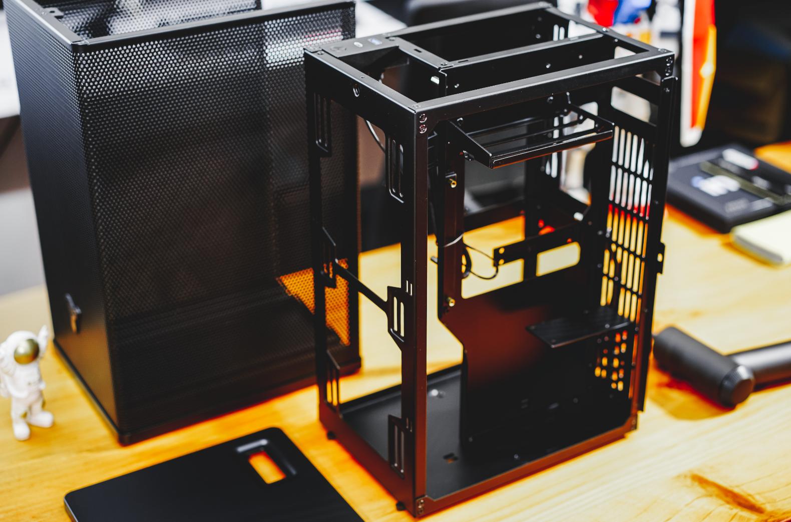 乔思伯vr4底部风扇,乔思伯vr34.0itx机箱