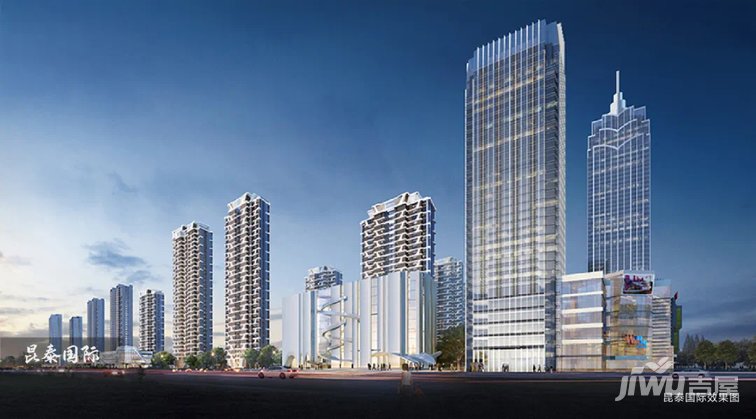 保定昆泰国际和昆仑国际,保定昆泰国际效果图