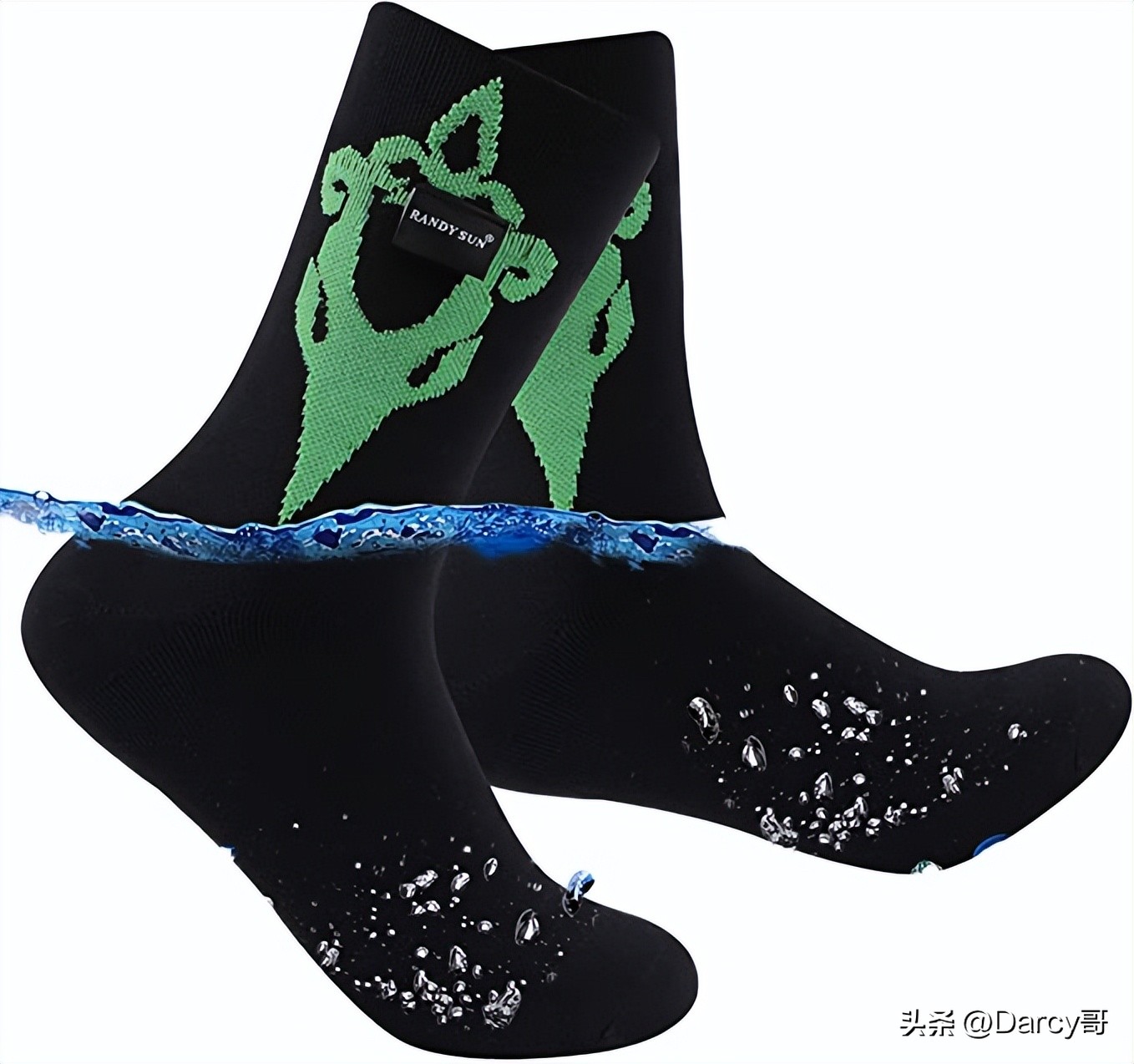 徒步袜登山袜防水,户外登山袜