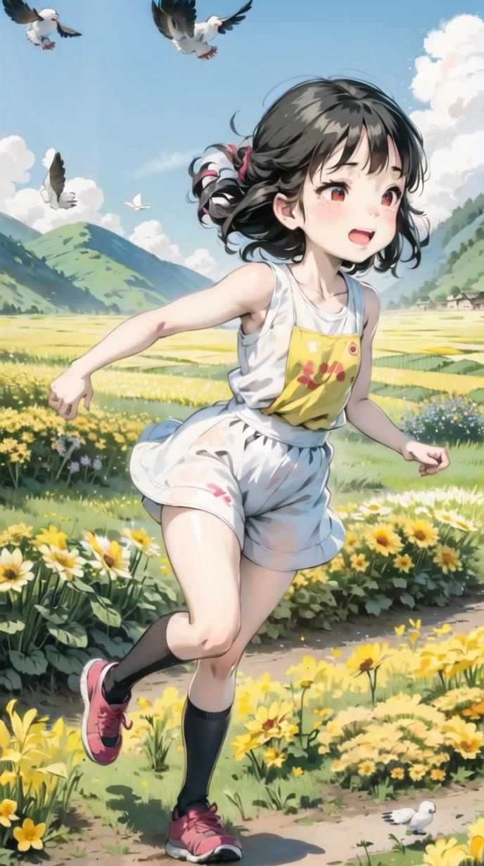 二次ai元少女壁纸,超清ai二次元壁纸