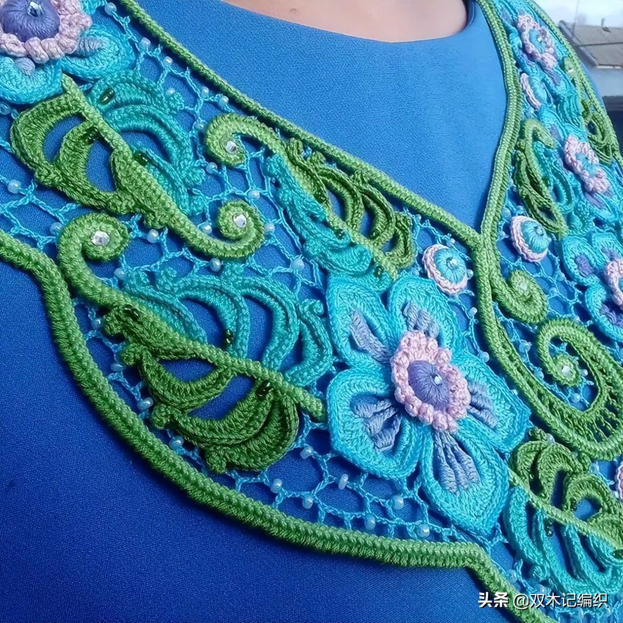 爱尔兰花和叶子大全，最令人心动的钩编之法