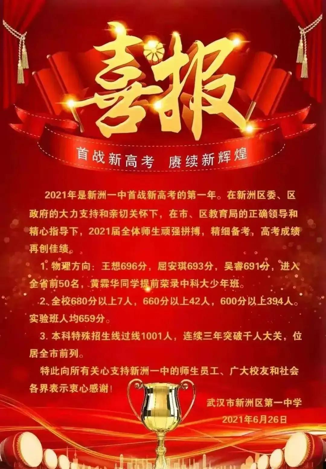 新洲区一中好吗,新洲一中情况如何