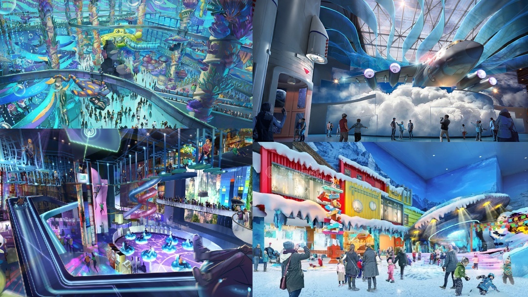 五棵松冰雪中心冰雪世界,五棵松冰雪馆