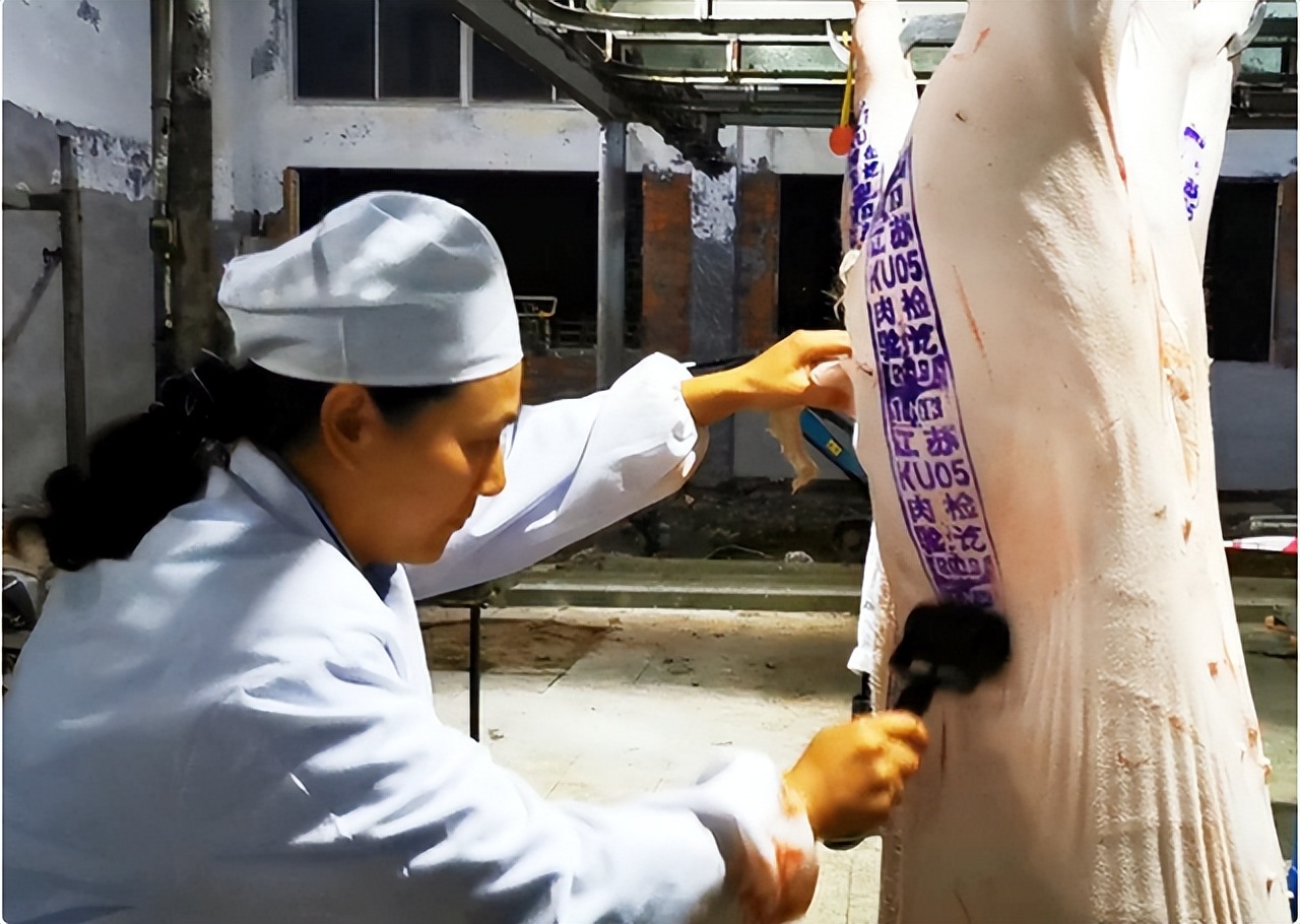 猪肉章红印和蓝印有什么区别,猪肉身上的蓝章和红章有什么区别