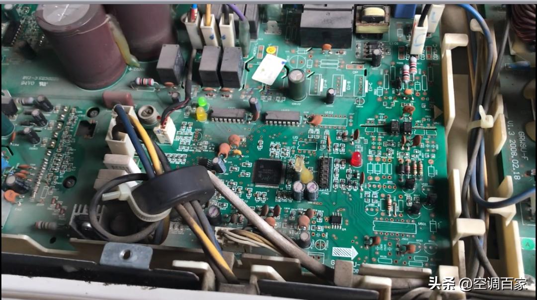380v3匹柜式空调维修视频,变频空调无图纸电路板维修