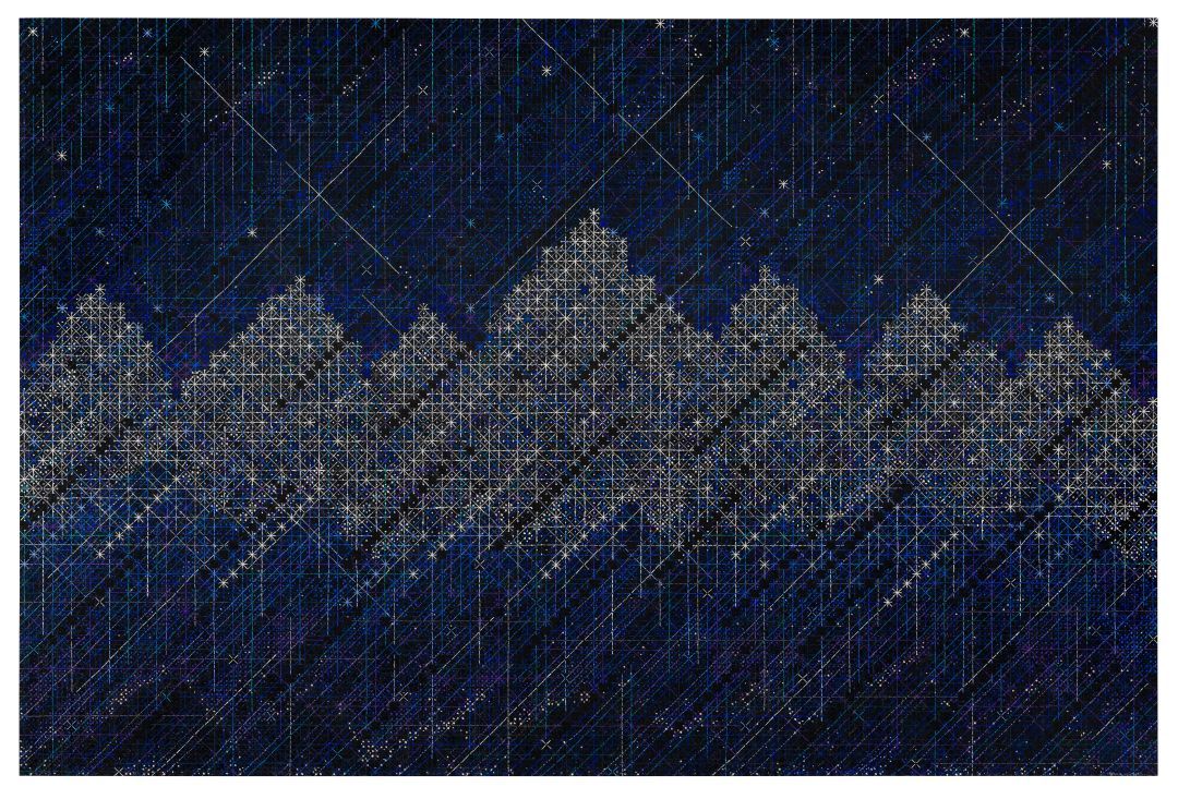 一横一竖，他画了34年