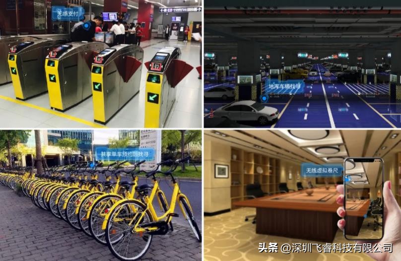 飞睿智能UWB人员定位技术，室内精确位置测距，超宽带脉冲方案