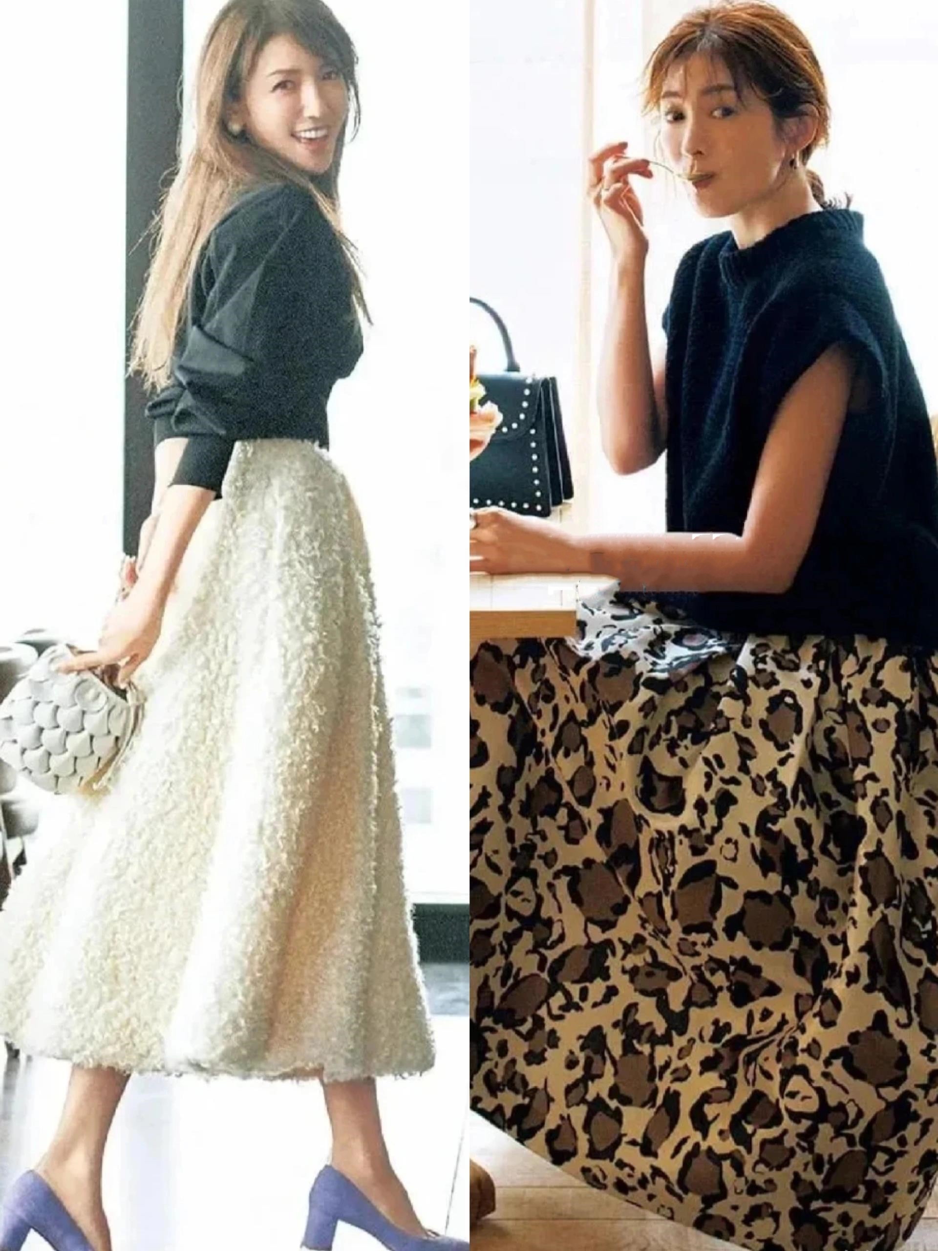 中年小香风搭赫本裙,赫本裙怎么搭配上衣不显老