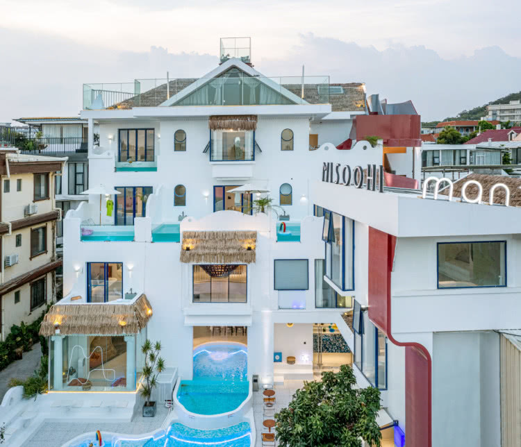 厦门圣托里尼民宿,厦门轻奢风海景民宿