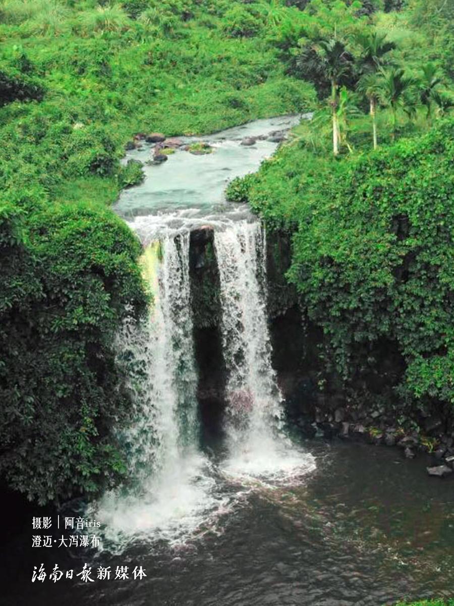 海南有哪些瀑布景区,海南白沙罗帅村瀑布