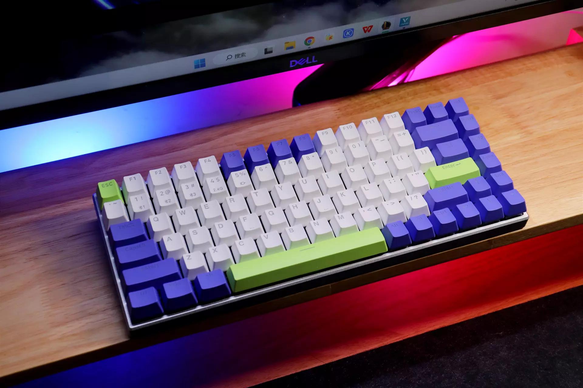 雷柏V700-8A多模机械键盘,雷柏v700rgb合金版机械键盘测评
