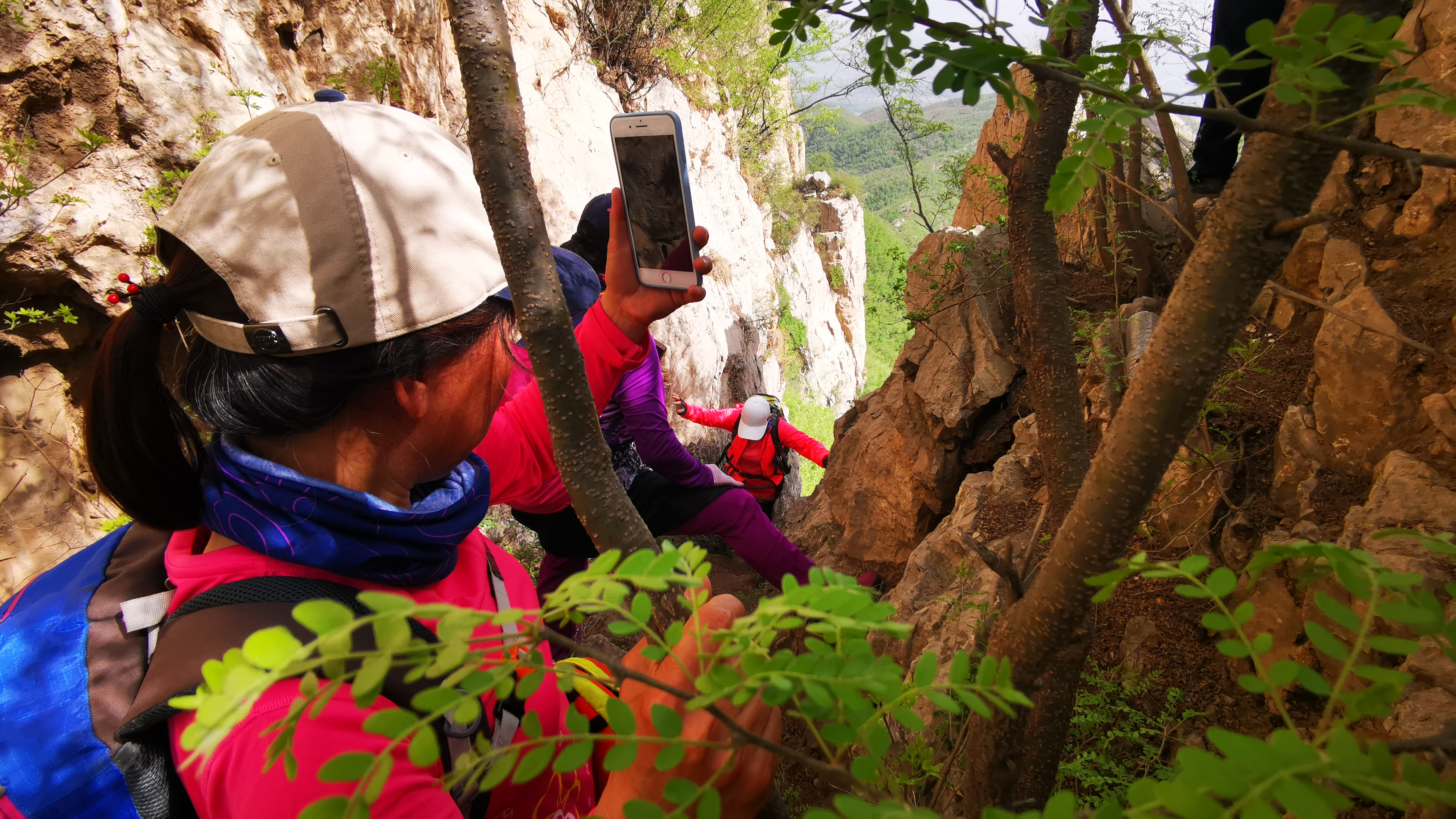 井陉马头红山基地,井陉洛阳村游玩攻略