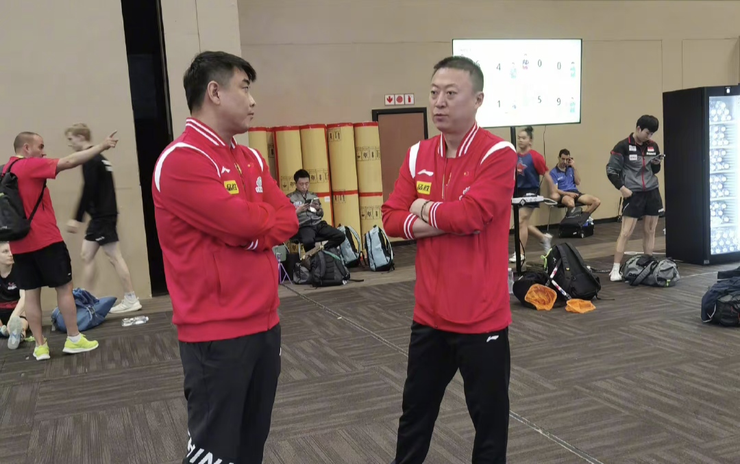 世乒赛马琳王皓比赛,王楚钦孙颖莎成都世乒赛混双马琳