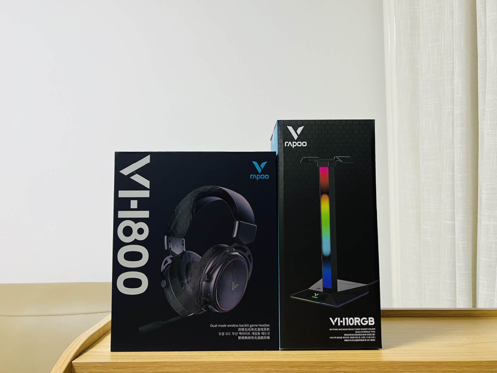 雷柏vh800游戏耳机深度拆解,雷柏VH800双模无线游戏耳机