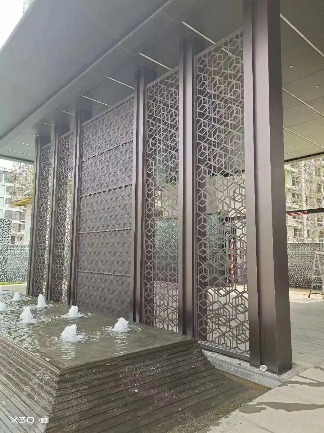 金属隔断屏风安装方法,金属隔断屏风定制