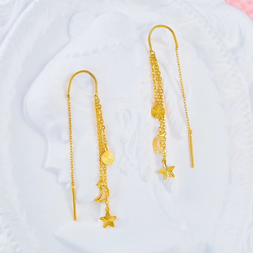 黄金耳饰大小一样是什么意思,怎么挑选适合自己的黄金耳饰