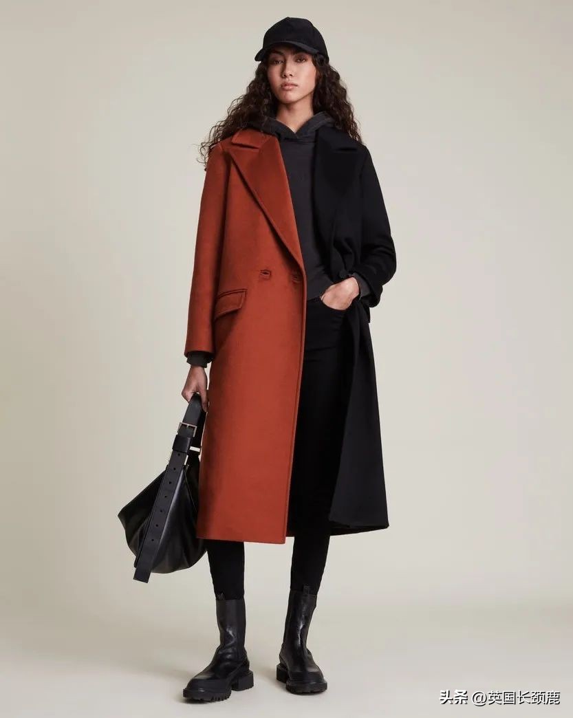 英国羊绒大衣外套,英国秋天衣橱