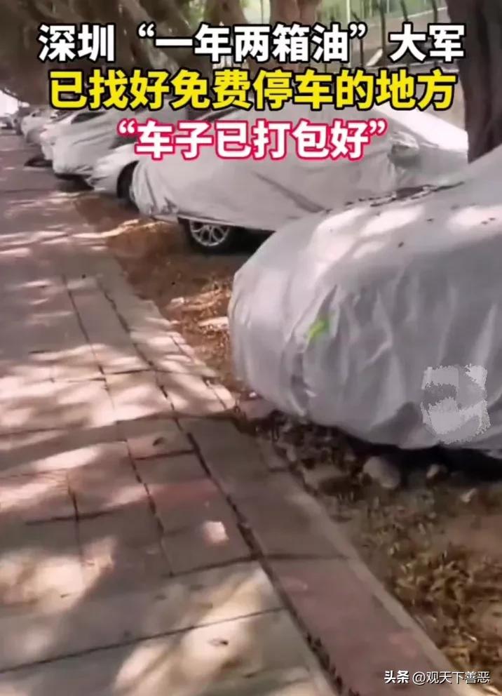 深圳一年两箱油的停车场,深圳加油站可以免费停车吗