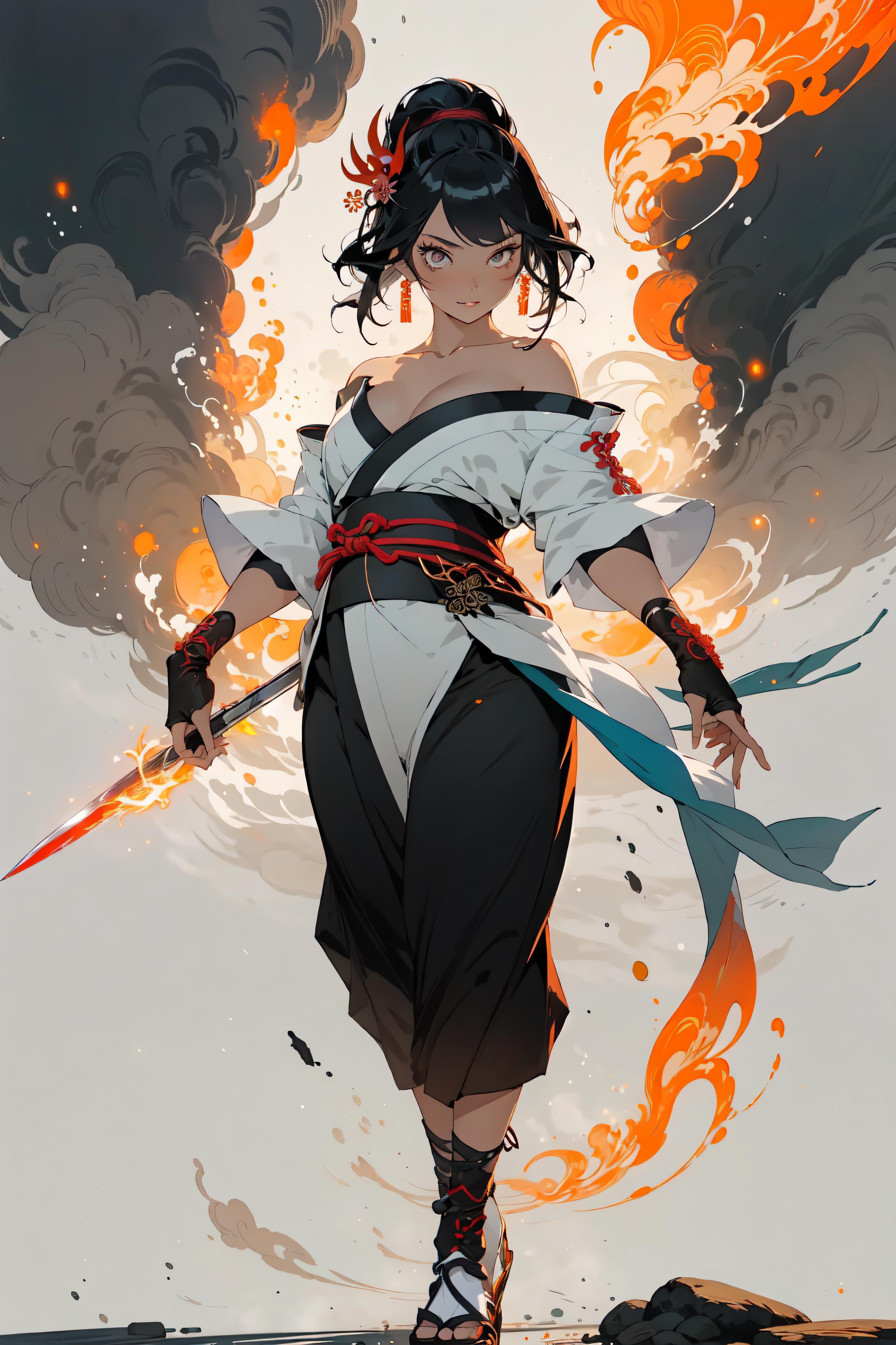 烈焰余烬|精美壁纸|AI绘画|StableDiffusion