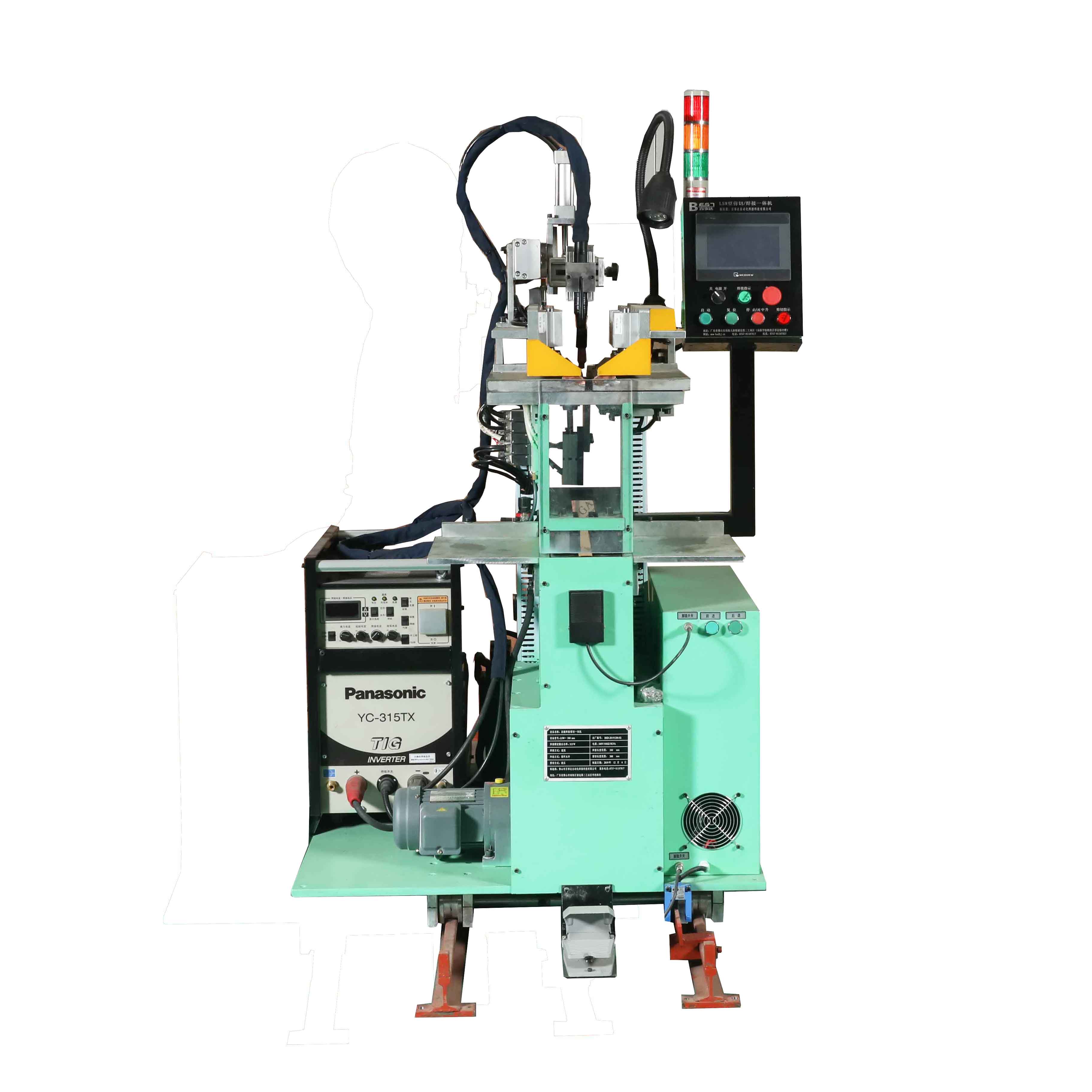 铁板不锈钢剪切焊接一体机,铁板剪切焊接一体机