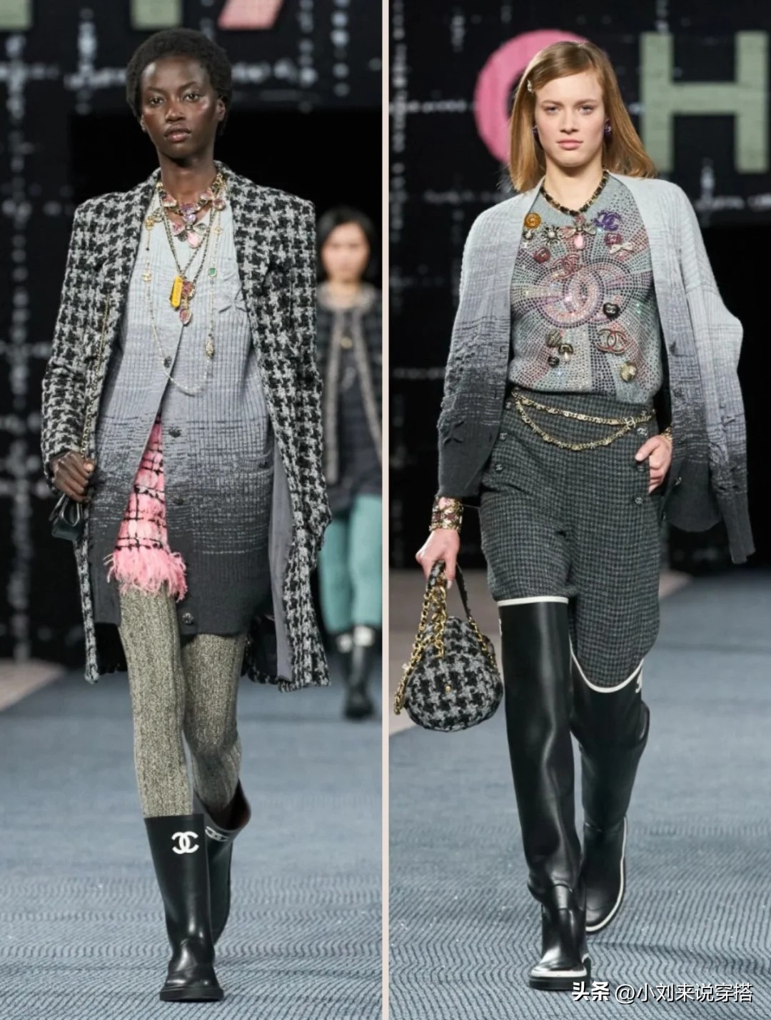 chanel香奈儿2015高级时装秀,香奈儿秀场2022完整版