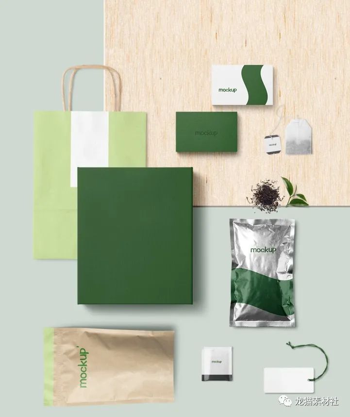 ps样机茶叶包装盒免费,免费素材茶叶包装盒展示样机