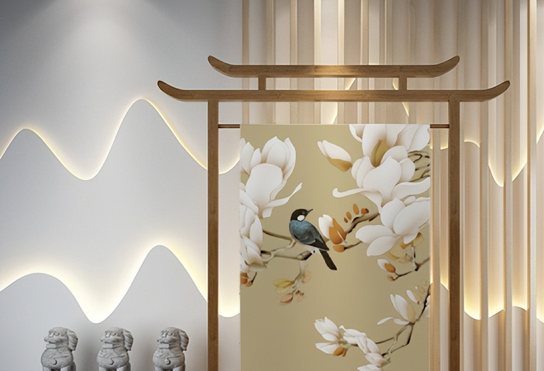 简约经典的家具选择兼具视觉美感,原木新中式极简轻奢风格家具