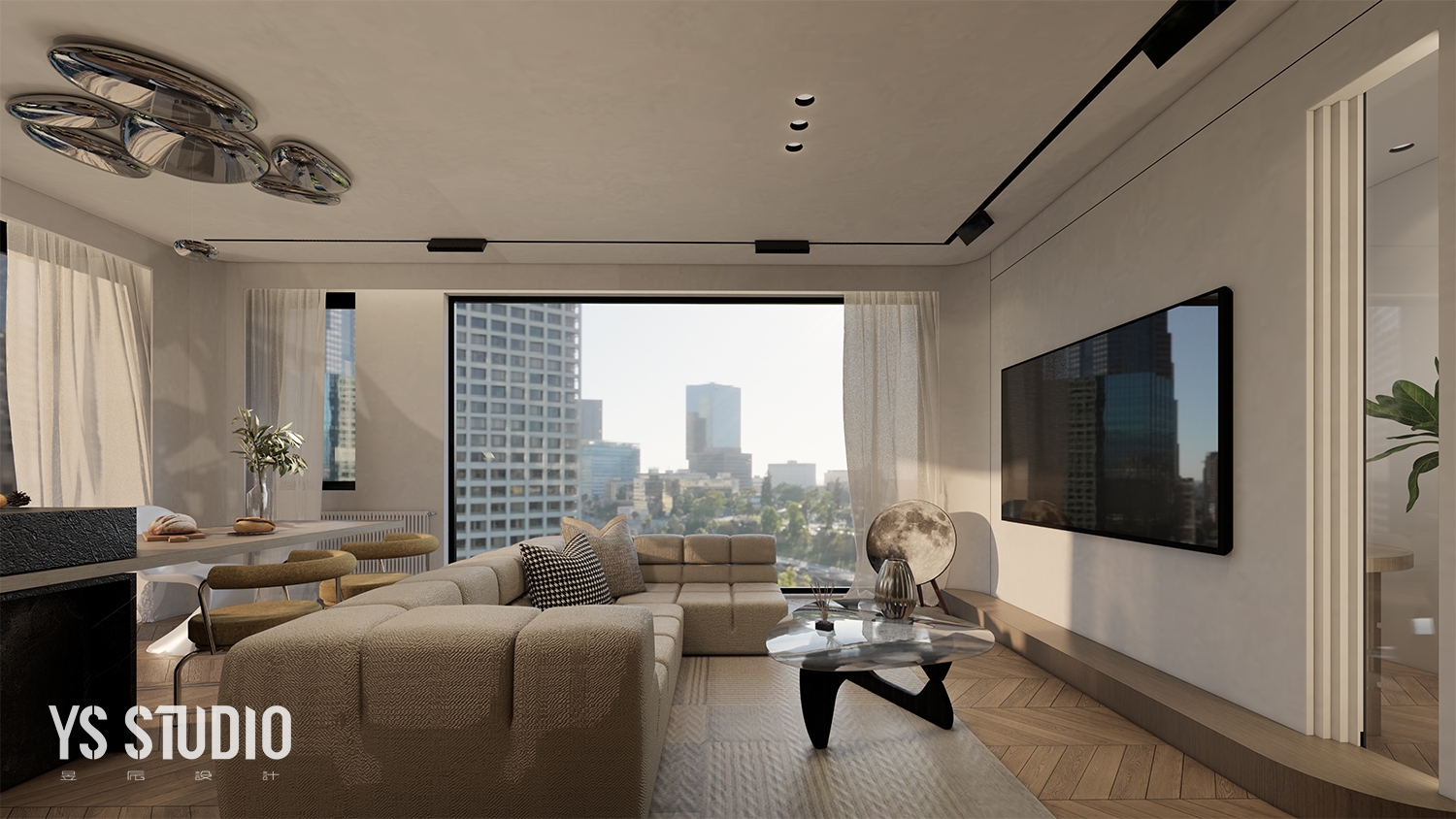 万科御澜道四期三房极简风格,万科御澜道精装房