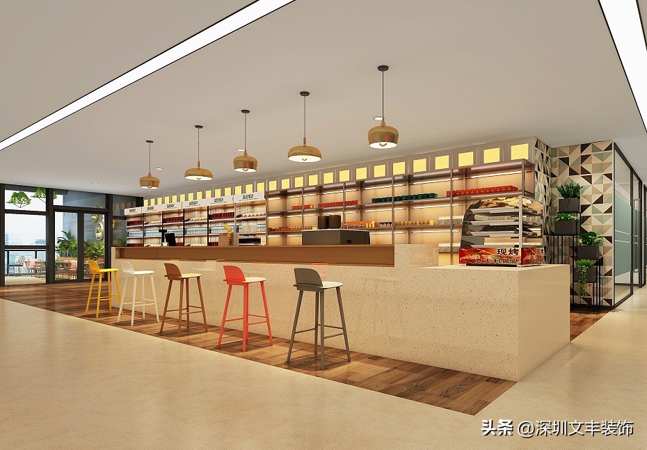 深圳办公室茶水间装修设计,办公室简易茶水间装修设计