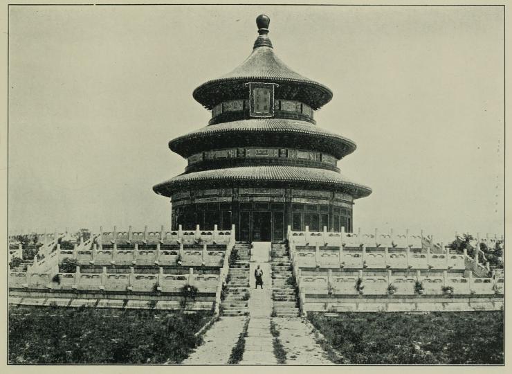 老照片：1906年拍摄的北京老建筑，保存完好