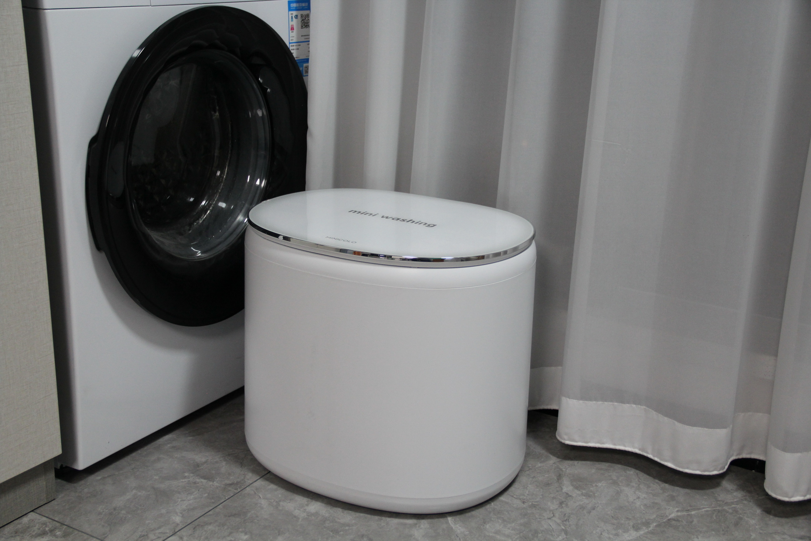 家中第二台洗衣机：MINICOLO“迷你洗”使用体验