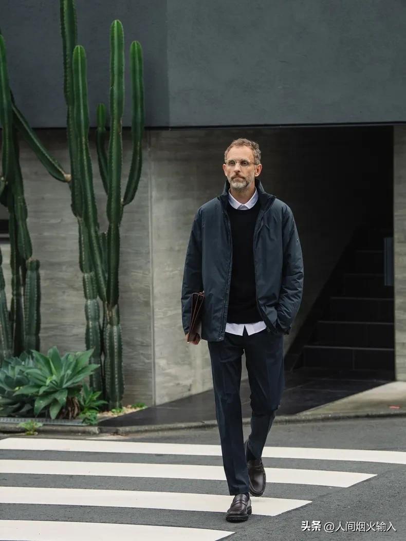 男士修身通勤商务职业西裤,时尚穿搭男士180偏瘦穿搭