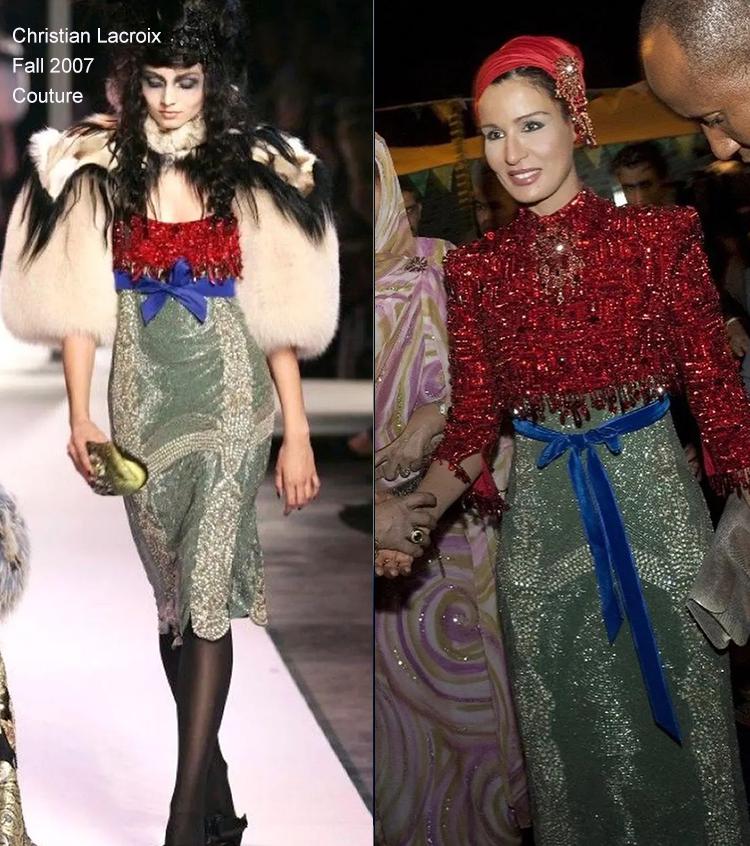 比世界杯还好看的是，卡塔尔太后的高定衣橱爽文人生