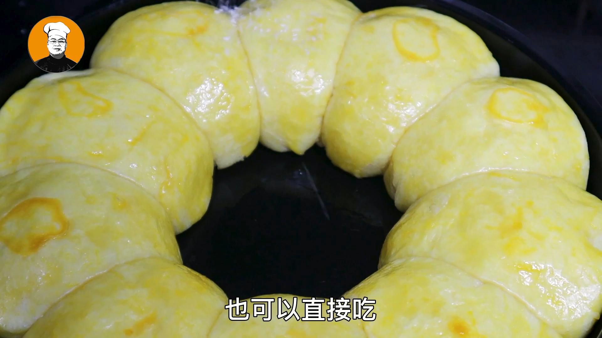 面粉别蒸馒头了加8个鸡蛋教你做,面包专用面粉做馒头